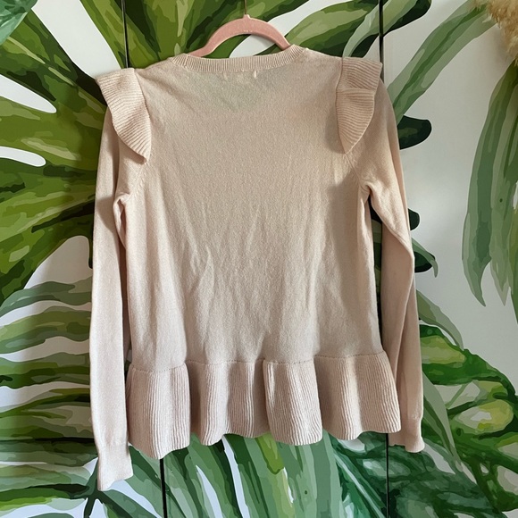 Rebecca Minkoff Regina blush pink sweater - Picture 2 of 3